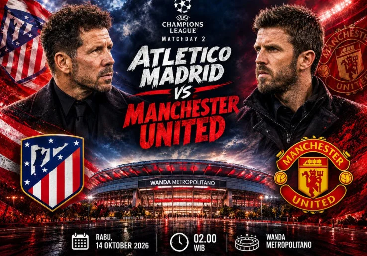 Prediksi Skor dan Link Live Streaming Atletico vs Manchester United: Misi Sulit Setan Merah