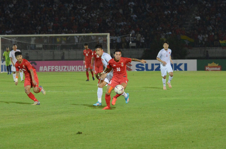 Hasil Laga Grup A Piala AFF 2018: Myanmar Diimbangi Vietnam, Kamboja Raih Tiga Poin Perdana