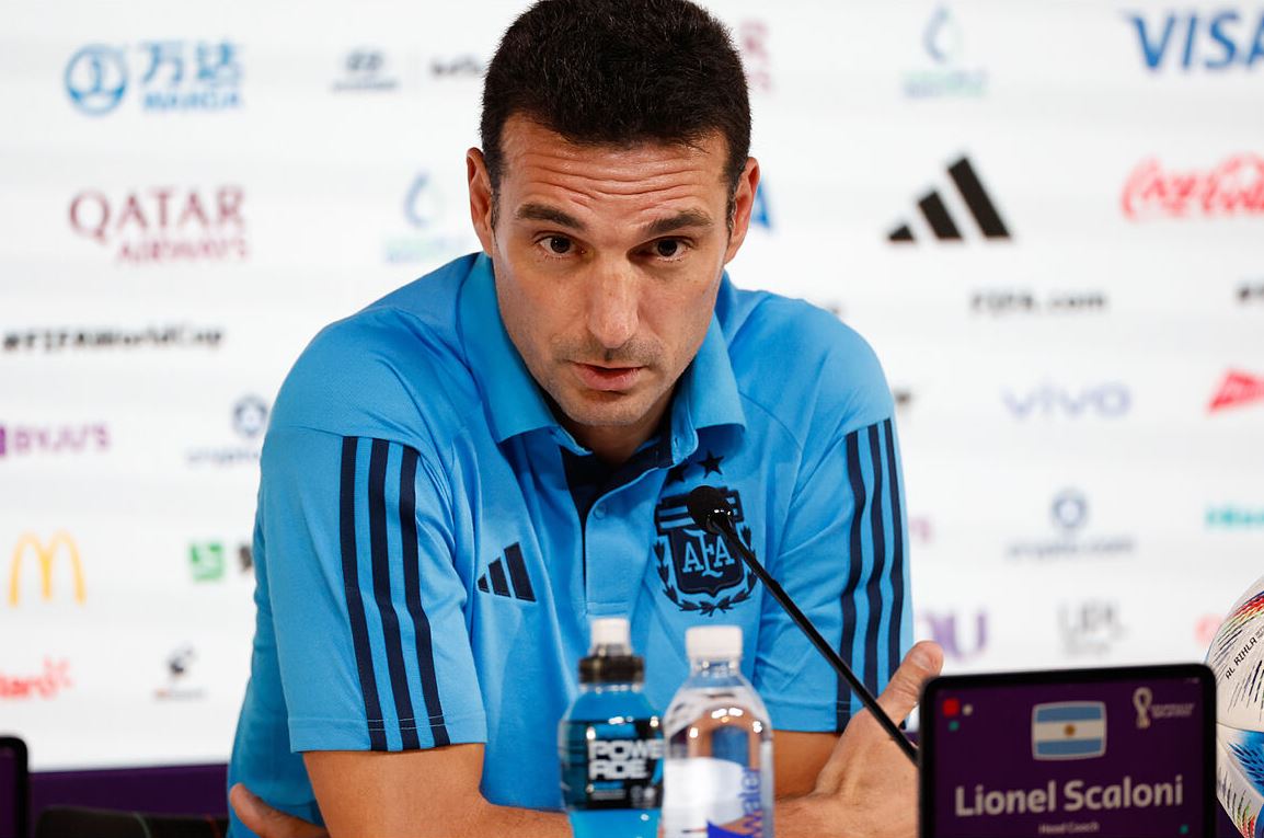 Piala Dunia 2022: Informasi Cedera Pemain Argentina Bocor ke Publik, Lionel Scaloni Kesal