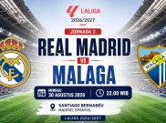 Prediksi Skor dan Link Streaming Real Madrid vs Malaga, Minggu 30 Agustus 2026: Los Blancos Menang Mudah
