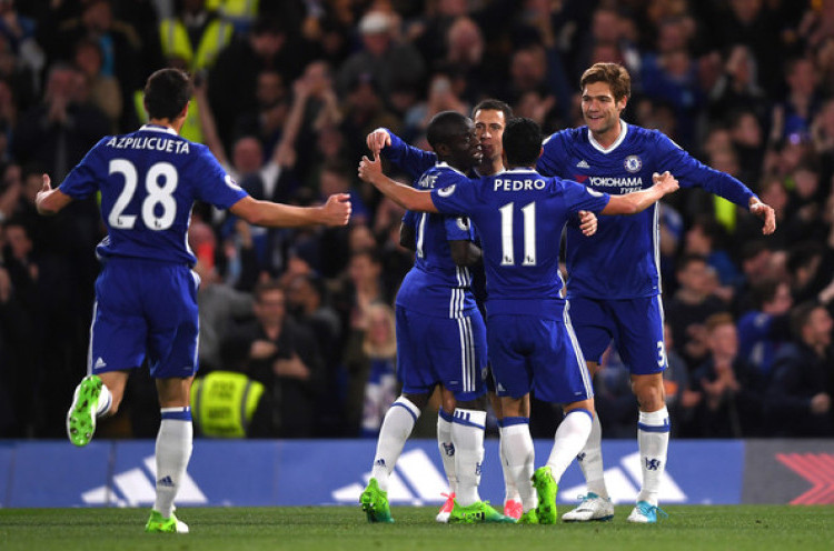 Dua Gol Eden Hazard Bawa Chelsea Taklukan Man City
