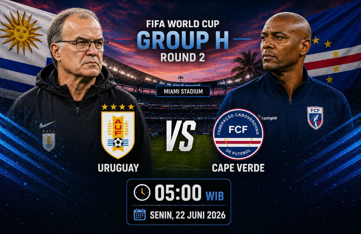 Prediksi dan Statistik Uruguay vs Cape Verde: Menguji Pertahanan Kuat Blue Sharks