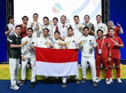 SEA Games 2025: Hantam Malaysia 3-0, Tim Bulu Tangkis Beregu Putra Indonesia Raih Medali Emas