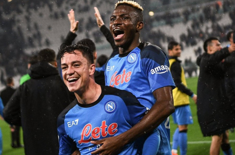 Hasil dan Klasemen Serie A: Bungkam Juventus, Napoli di Ambang Scudetto