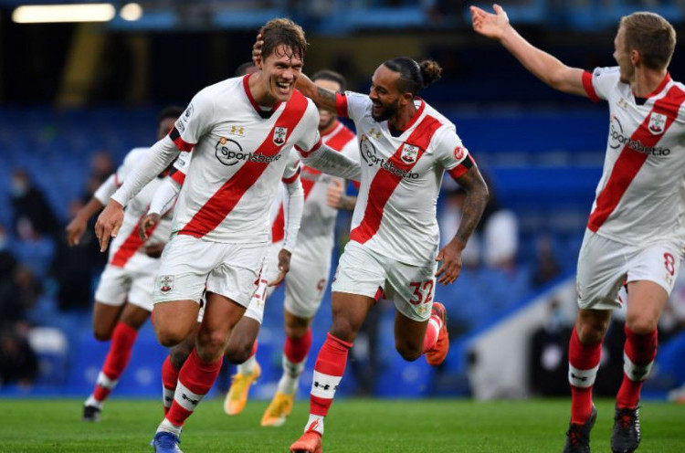 Chelsea 3-3 Southampton: The Saints Gagalkan Kemenangan The Blues di Stamford Bridge