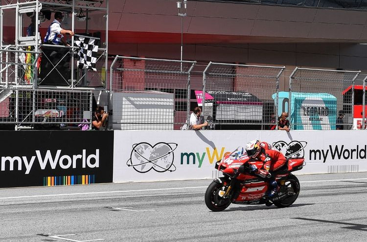 5 Fakta Menarik MotoGP Austria: Dovizioso Juara Setelah Putuskan Cerai dengan Ducati