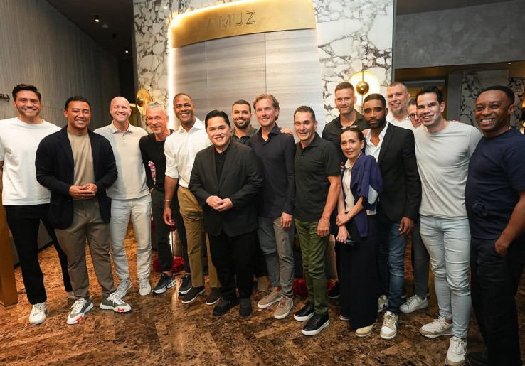 Erick Thohir Bertemu Seluruh Tim Kepelatihan Timnas Indonesia, Bahas Persiapan Lawan Australia dan Bahrain