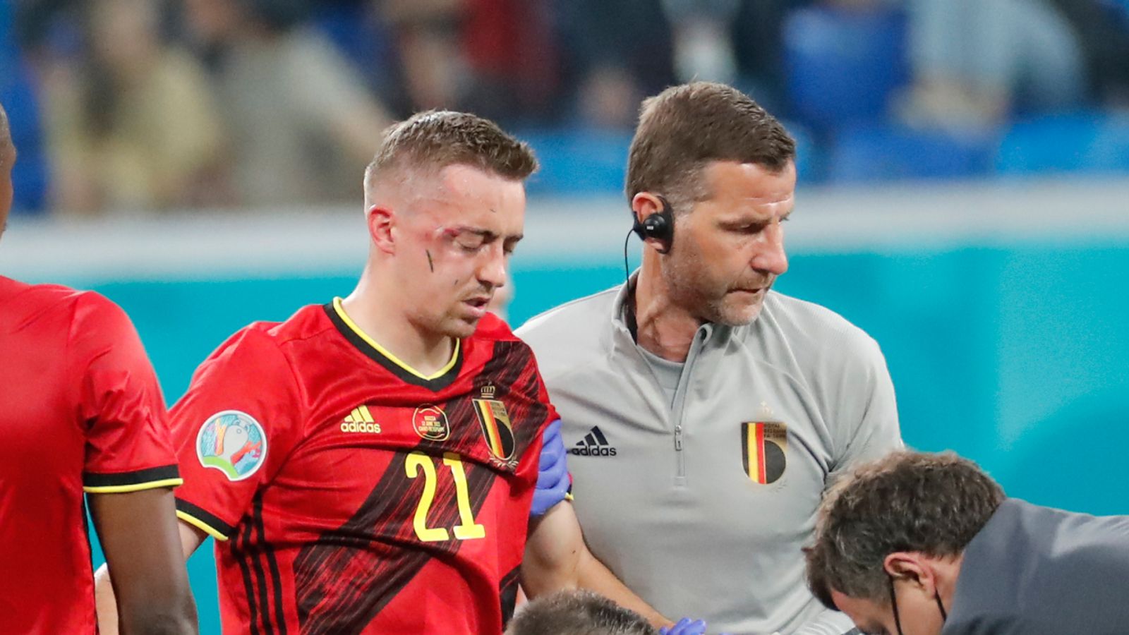 Cedera Parah, Bek Belgia Akhiri Piala Eropa 2020 Lebih Cepat