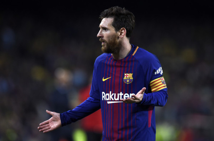 Sergio Ramos Tuduh Lionel Messi Tekan Wasit El Clasico