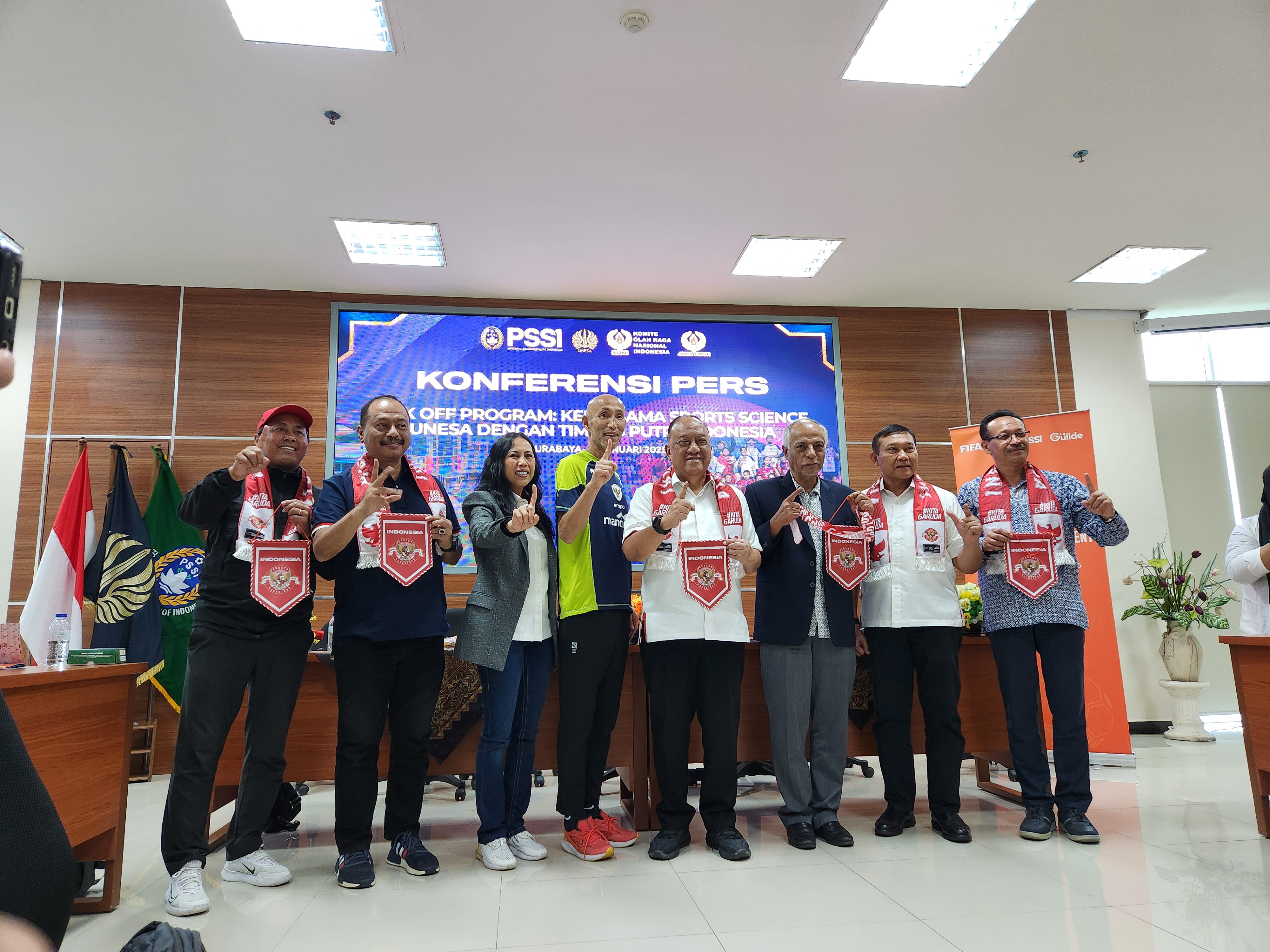 Transformasi Sepak Bola Wanita: PSSI Gandeng UNESA Tingkatkan Sports Science bagi Timnas Putri Indonesia