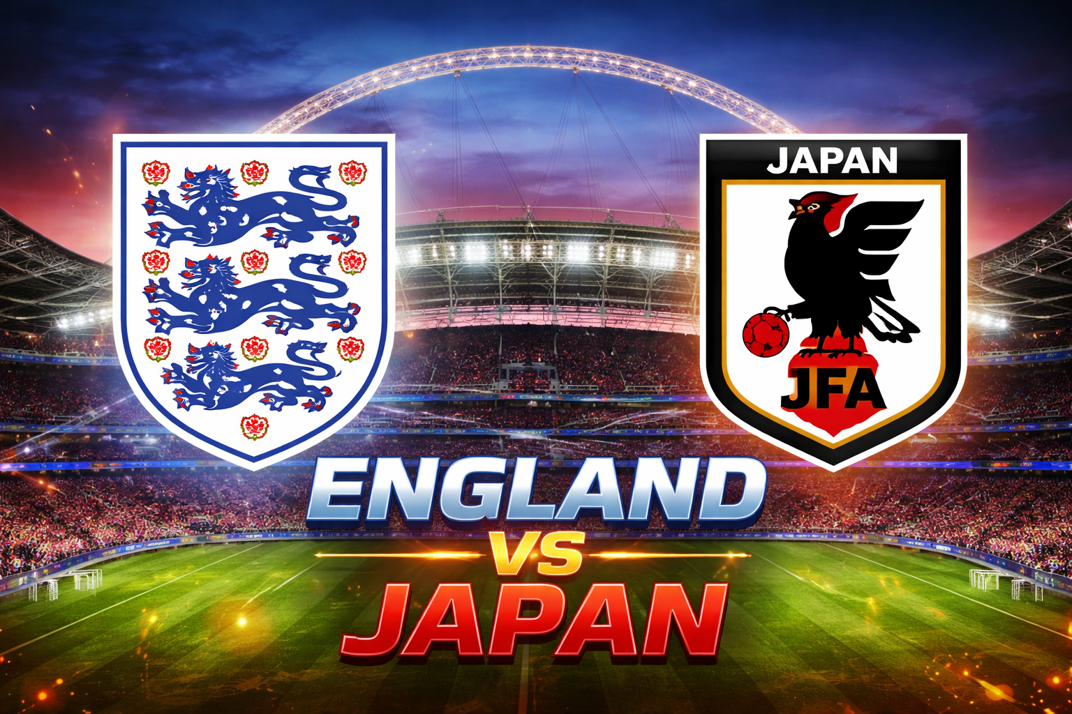 Prediksi dan Statistik Inggris vs Jepang: The Three Lions Rawan Tersandung