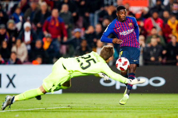 Barcelona 3-0 Levante, Ousmane Dembele Lebih Hebat dari Lionel Messi