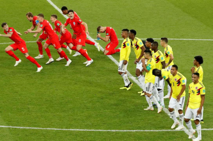 Nostalgia - Saat Timnas Inggris Hapus Kutukan Adu Penalti di Piala Dunia
