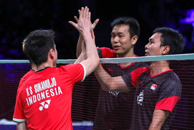 Pertahankan Gelar Denmark Open 2019, Kevin/Marcus: Ini Tidak Mudah