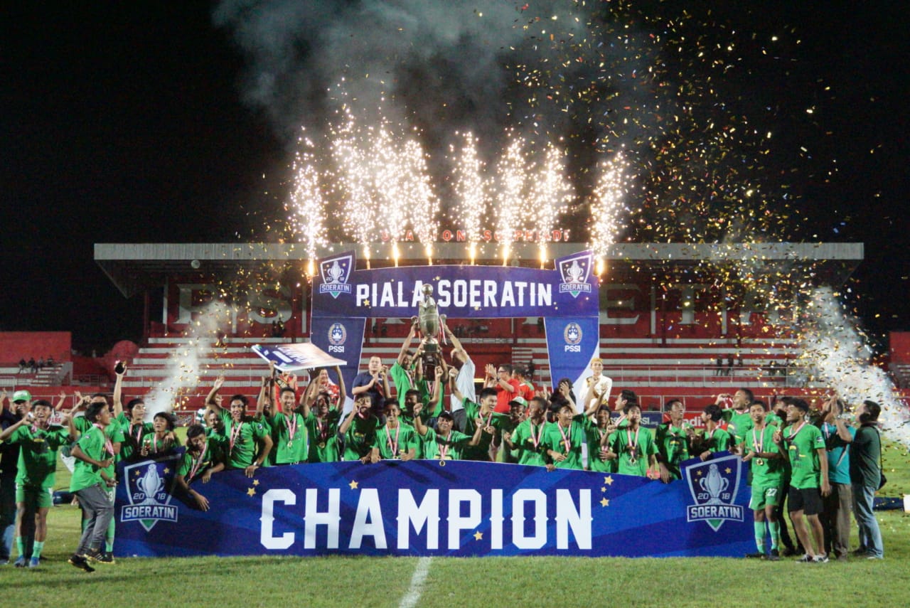Persebaya U-17 Juara Piala Soeratin 2018 dengan Sempurna