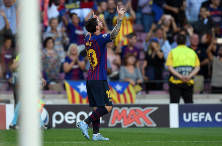 Rakitic dan Ter Stegen Komentari Hat-trick ke-8 Messi di Liga Champions