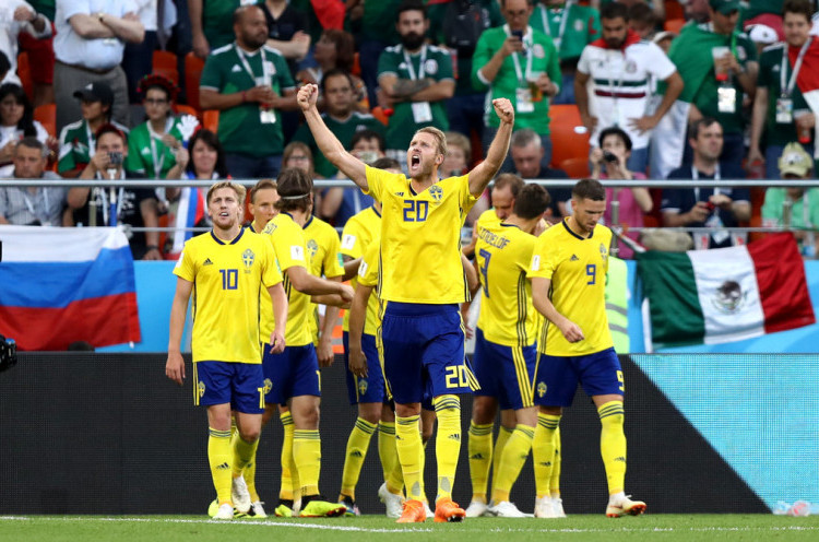 Piala Dunia 2018: Timnas Swedia Bermain Lebih Baik dan Kompak Tanpa Zlatan Ibrahimovic