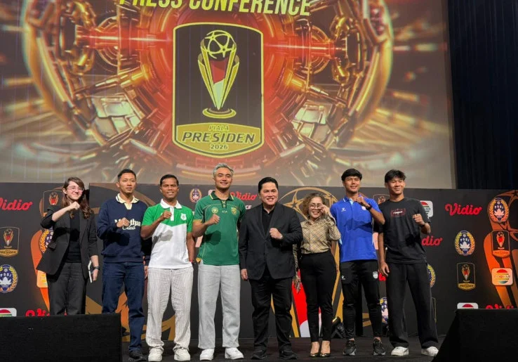 Persib dan Persebaya Tuan Rumah Piala Presiden 2026, Juara Dapat Rp6 Miliar