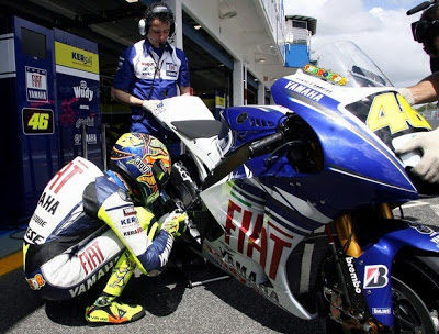 Valentino Rossi Ungkap Hal yang Dibicarakan dengan Motornya Sebelum Balapan
