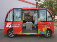 Bus Mini Tanpa Sopir di Asian Games 2018