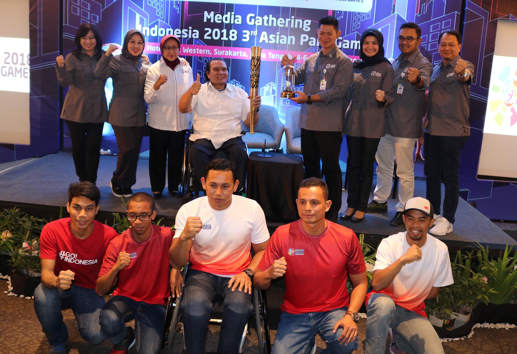 Indonesia Targetkan 17 Emas Pada Asian Para Games 2018