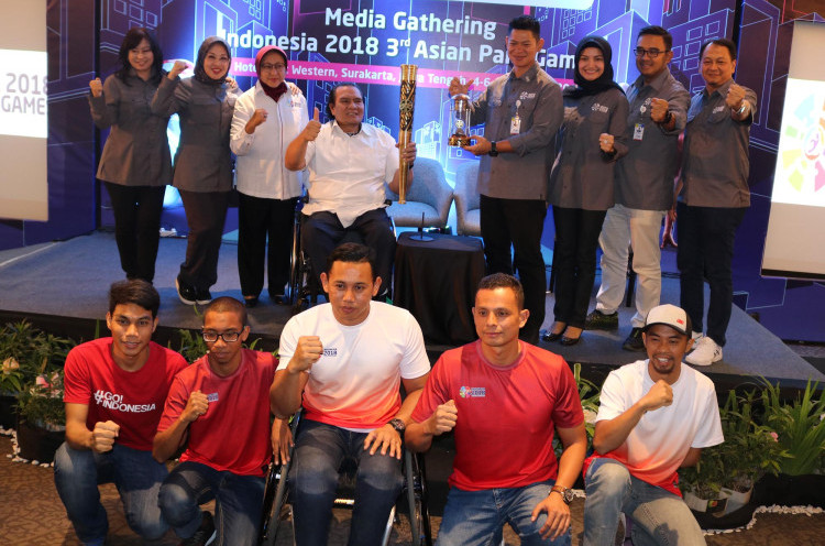 Indonesia Targetkan 17 Emas Pada Asian Para Games 2018