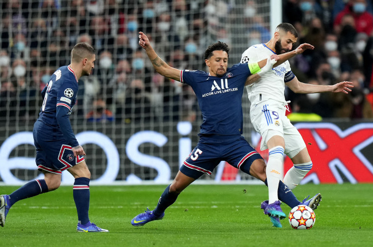 Hasil Pertandingan: Hat-trick Benzema Bawa Madrid Singkirkan PSG, Man City Melenggang