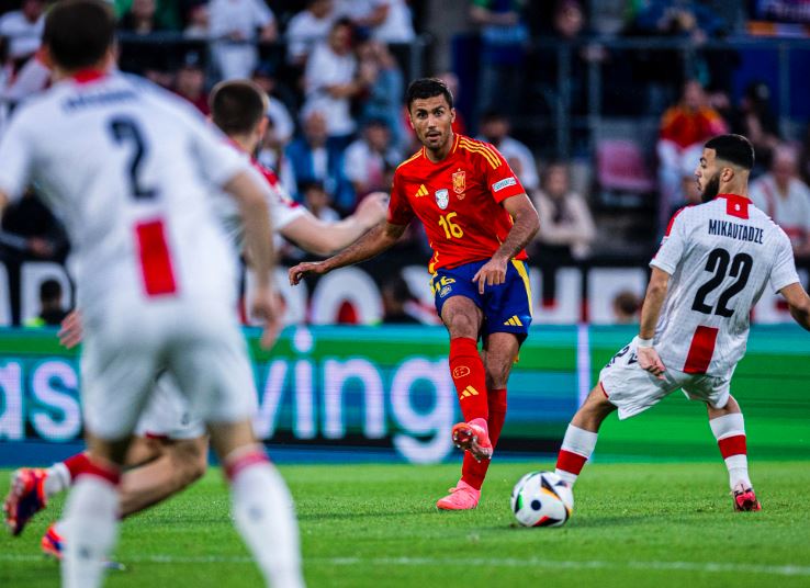 Bintang Laga Spanyol Vs Georgia: Rodri, Mesin Penggerak Lini Tengah La Furia Roja