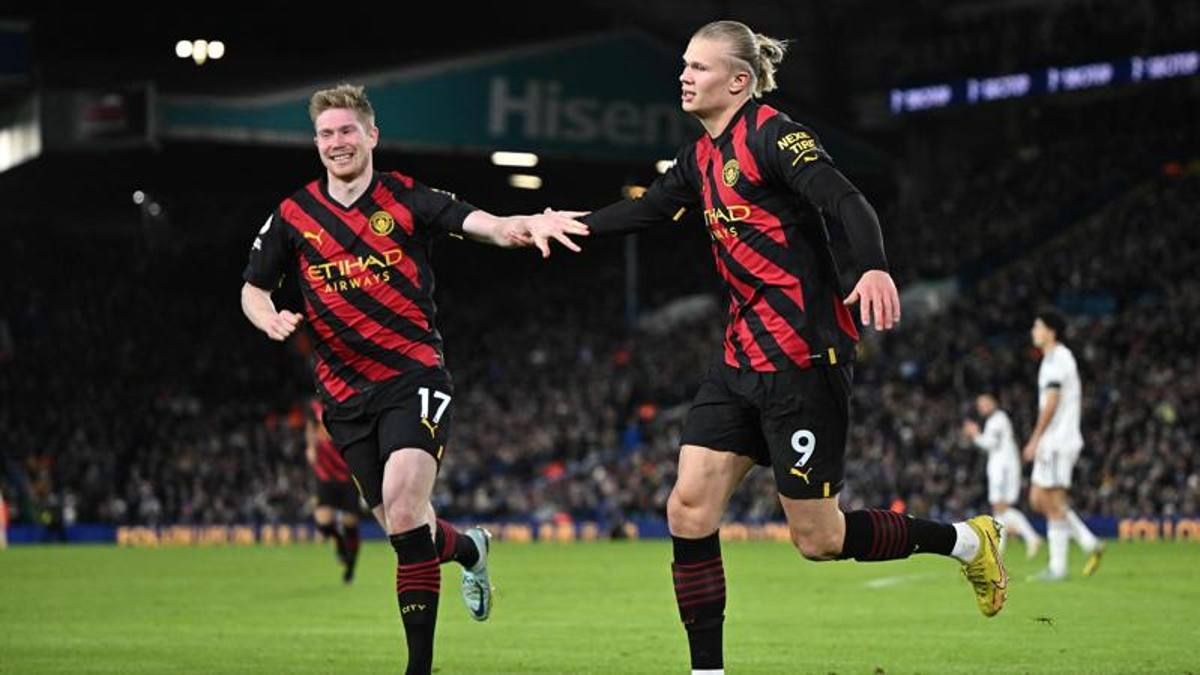 Leeds United 1-3 Manchester City: The Citizens Jaga Jarak dengan Arsenal