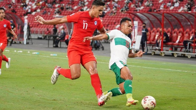 Singapura Pantang Buat Kesalahan Lawan Timnas Indonesia di Semifinal Kedua