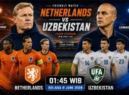 Prediksi dan Statistik Belanda vs Uzbekistan: Oranje Usung Misi Bangkit setelah Tumbang di De Kuip