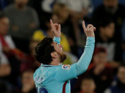 Video Tendangan Bebas Spektakuler Lionel Messi ke Gawang Las Palmas