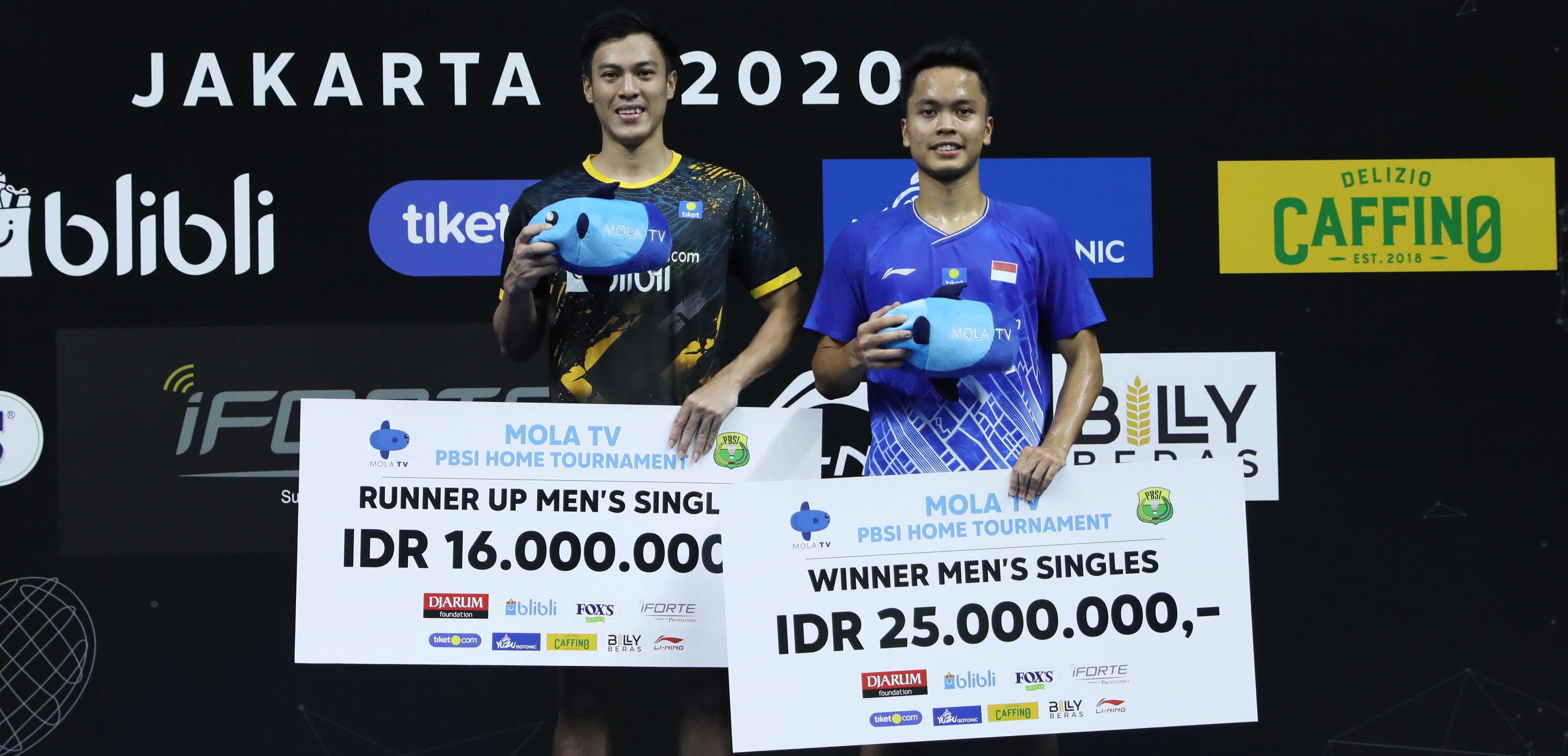 Anthony Sinisuka Ginting Kukuhkan Diri sebagai yang Terbaik di PBSI