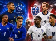 5 Duel Kunci Prancis vs Inggris: Hari yang Berat untuk Lini Belakang The Three Lions