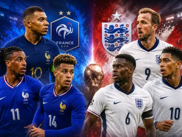 Link Streaming Prancis vs Inggris, Live Minggu (19/7) Pukul 04.00 WIB