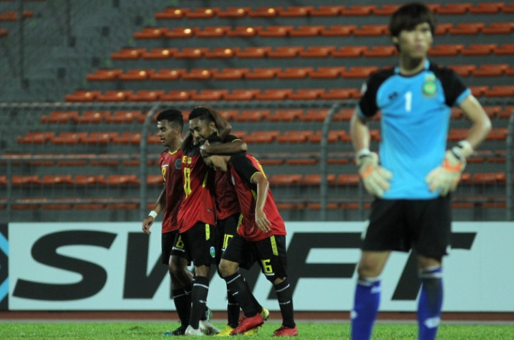 Kalahkan Brunei 3-1, Timor Leste Jaga Peluang Gabung Grup Indonesia di Piala AFF 2018
