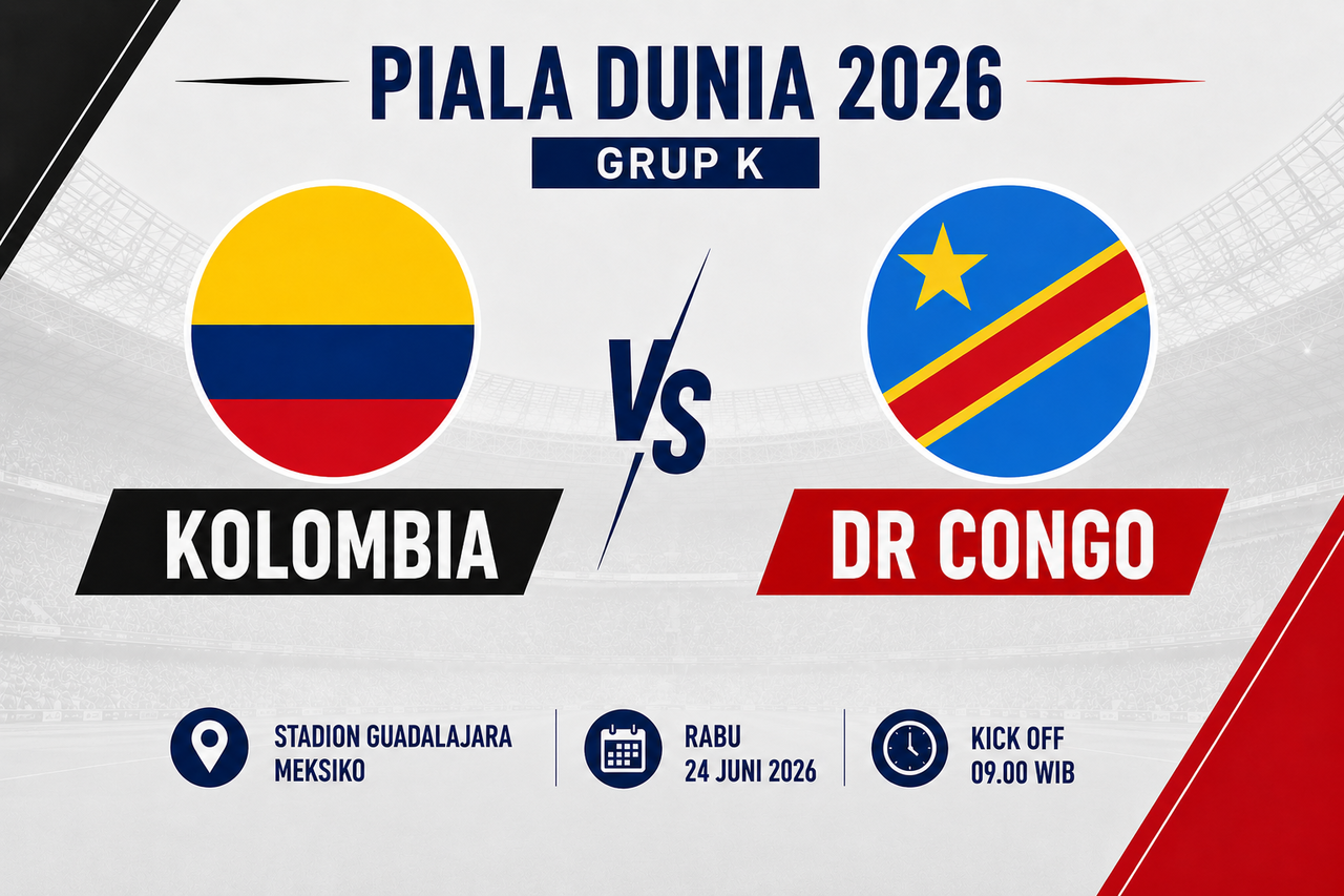 Prediksi dan Statistik Kolombia vs RD Kongo: The Leopards Emban Misi Ambisius
