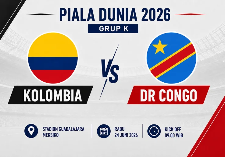 Prediksi dan Statistik Kolombia vs RD Kongo: The Leopards Emban Misi Ambisius