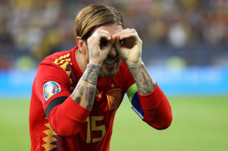 Sergio Ramos Masuk 10 Besar Daftar Pencetak Gol Terbanyak Sepanjang Masa Spanyol