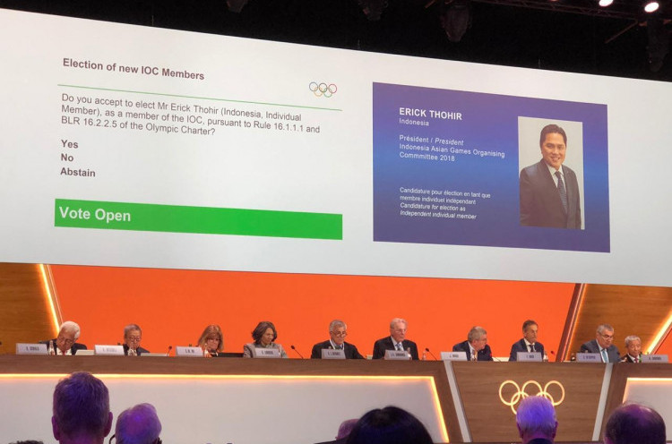 Erick Thohir Jadi Perwakilan Indonesia di Komite Olimpiade Internasional