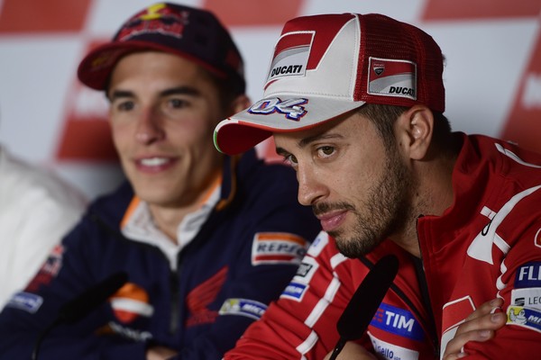 Hasil Warm Up GP Jepang: Gap Andrea Dovizioso dan Marc Marquez Tipis, Lomba Akan Seru