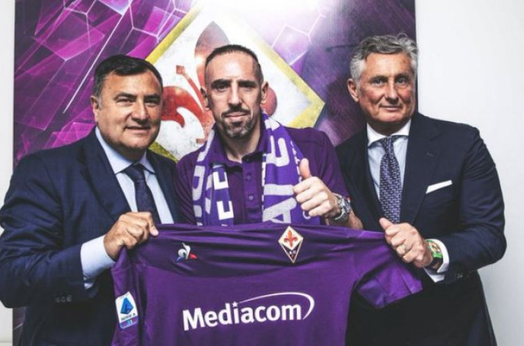 Berkat Bujukan Luca Toni, Franck Ribery Putuskan Gabung Fiorentina