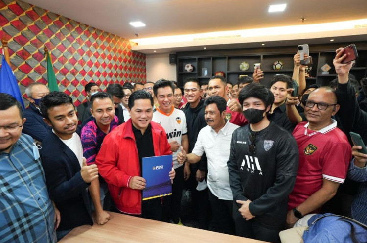 Jadi Bakal Caketum PSSI, Erick Thohir Tidak Mau Lagi Ada Tangan Kotor di Sepak Bola Indonesia