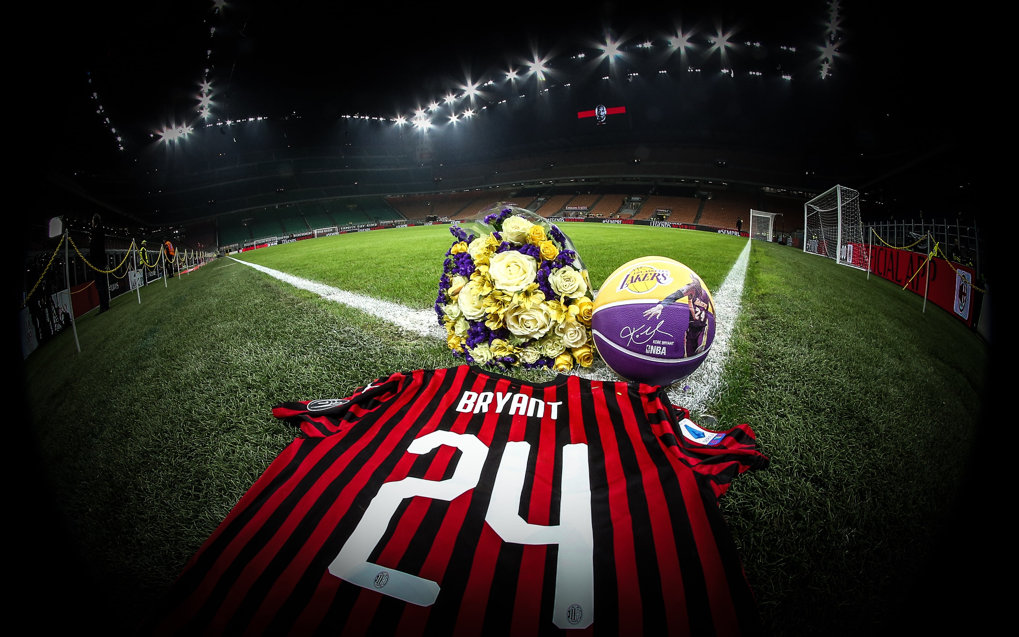 AC Milan Kenang Kobe Bryant pada Laga Melawan Torino