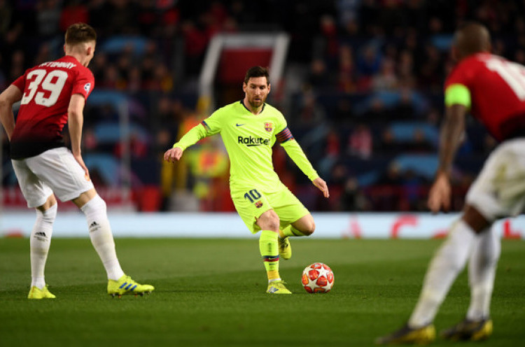 Barcelona Vs Manchester United: Lionel Messi Doyan Jebol Gawang Tim Inggris
