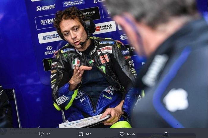 Dua Kali Tes PCR, Valentino Rossi Positif Virus Corona