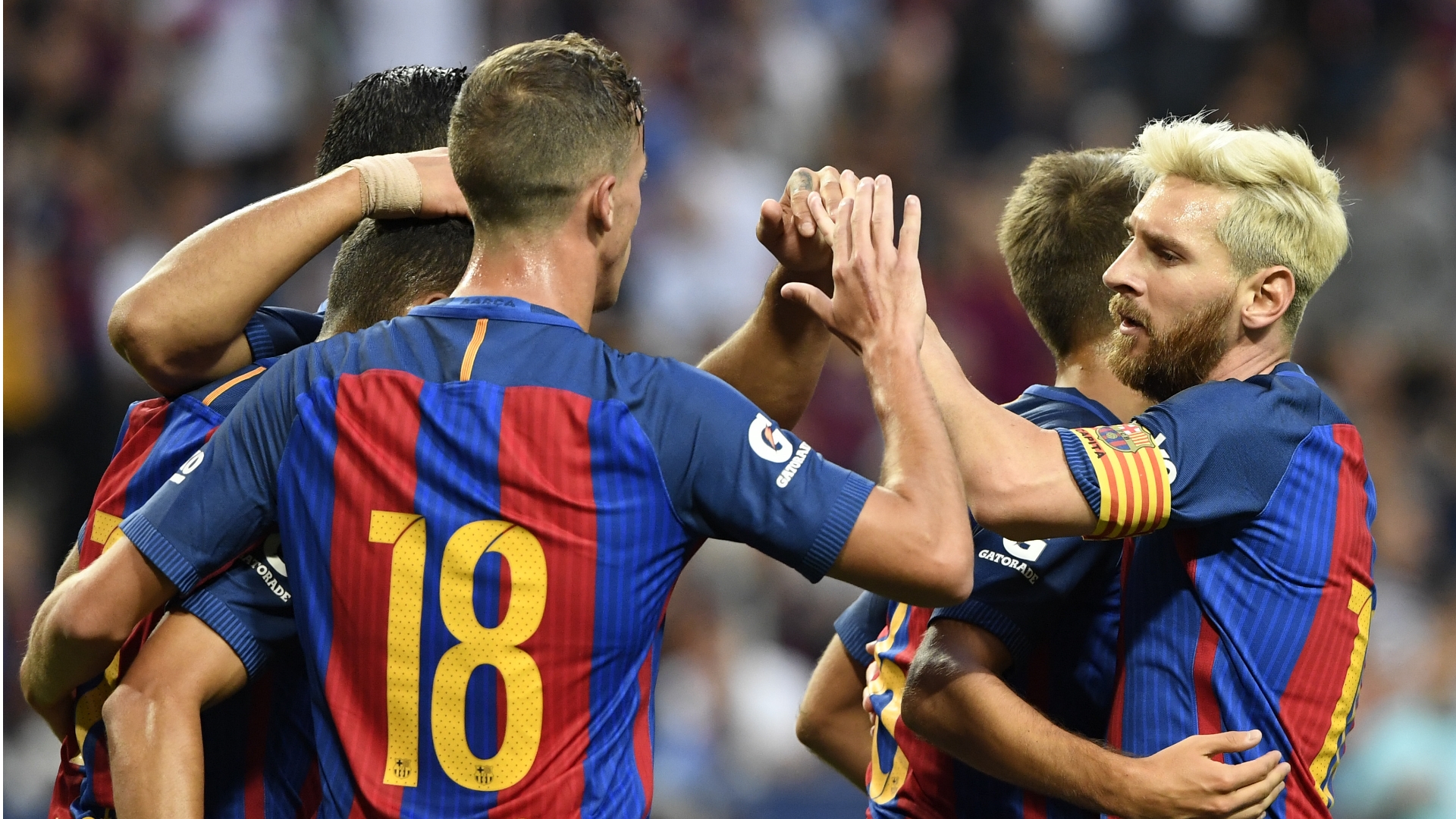 Barcelona Patahkan Leicester 4-2 