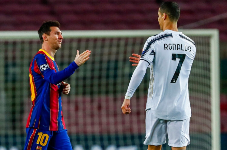 Pesan Cristiano Ronaldo kepada Lionel Messi