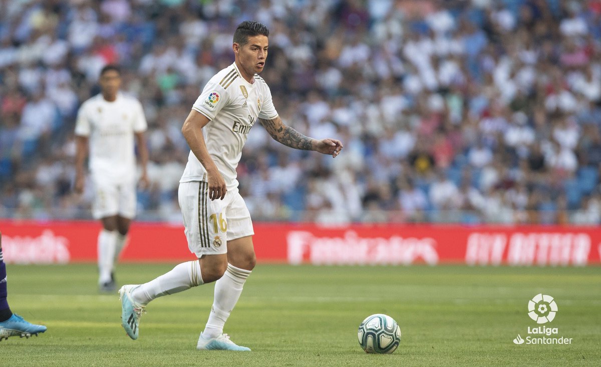 Real Madrid Konfirmasi Cedera James Rodriguez