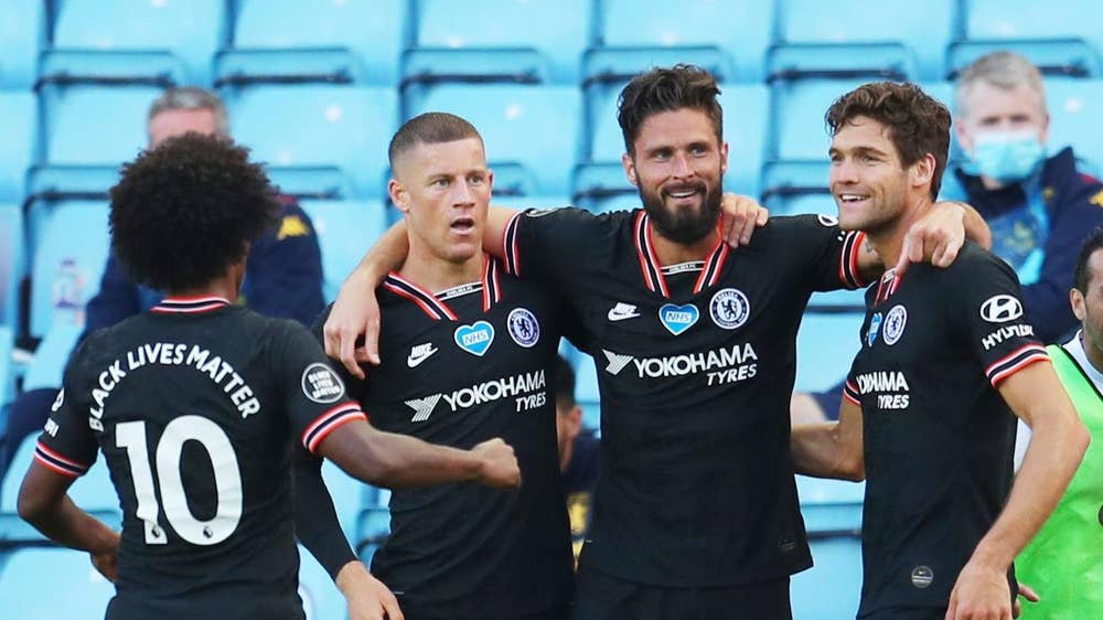 Aston Villa 1-2 Chelsea: The Blues Kukuhkan Posisi di Empat Besar